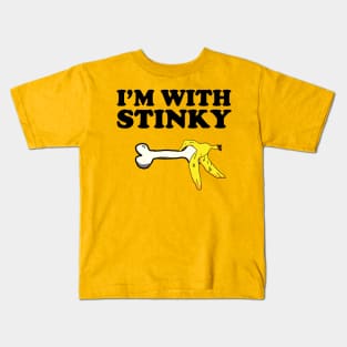 I'm with Stinky Kids T-Shirt